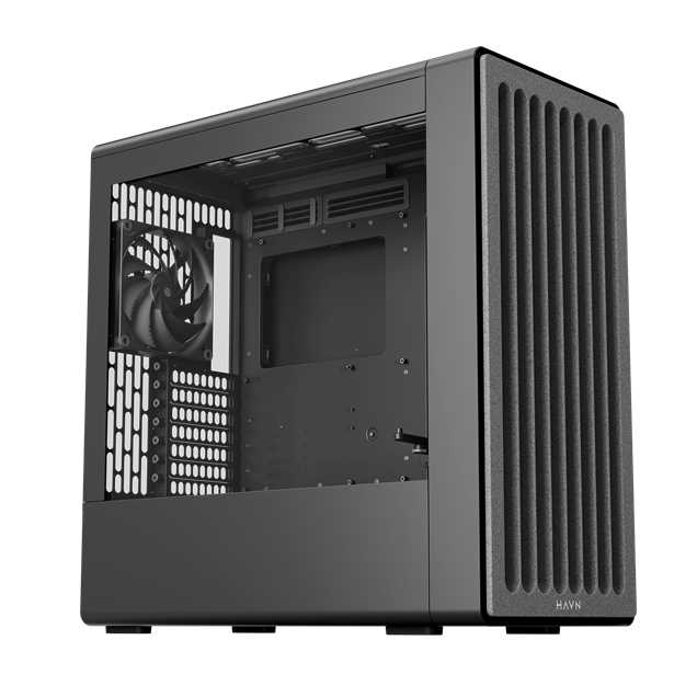 HAVN BF 360 Flow Premium Mid Tower Case - Black 